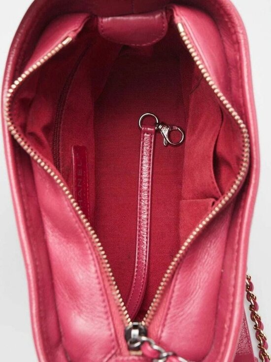 CHANEL Pink Small Gabrielle Quilted Hobo Bag | eBay Chanel Pink Quilted Leather Small Gabrielle Hobo Bag